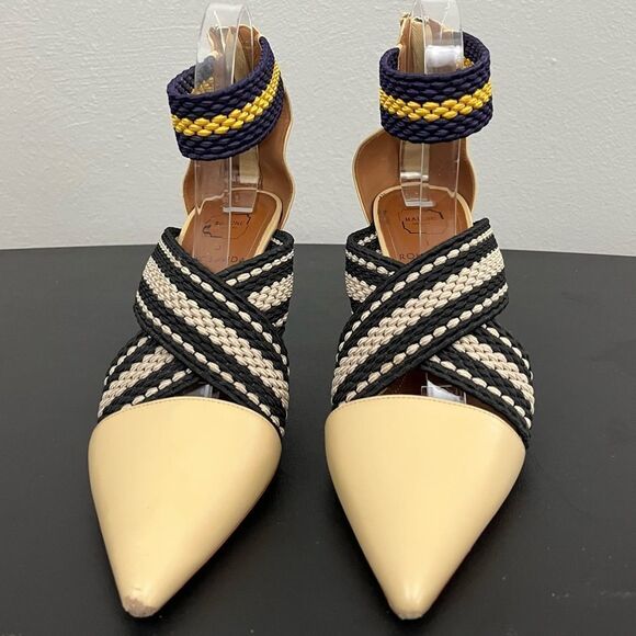 Malone Souliers x Roksanda Leather Dana Pumps - Picture 2 of 7